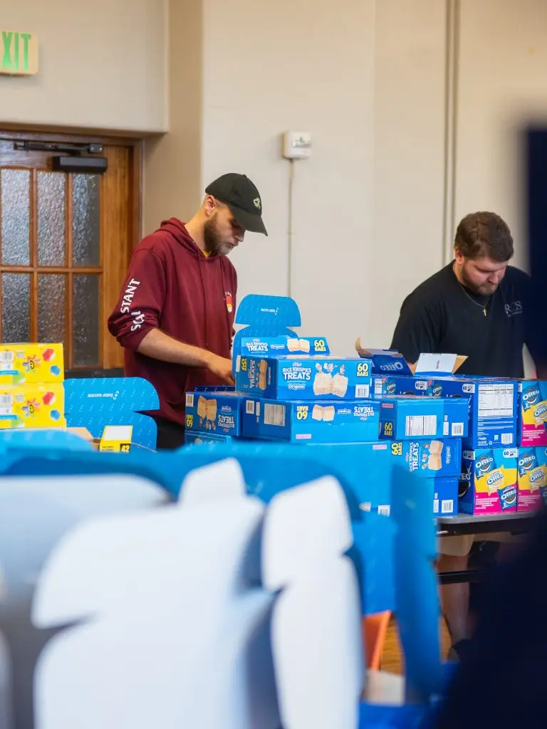 Vertical field image documenting RadCare Services healthcare compliance activity and professional safety evaluations.