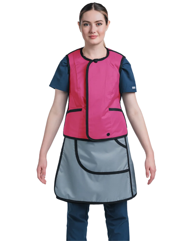 Burlington Lead Vest on a model